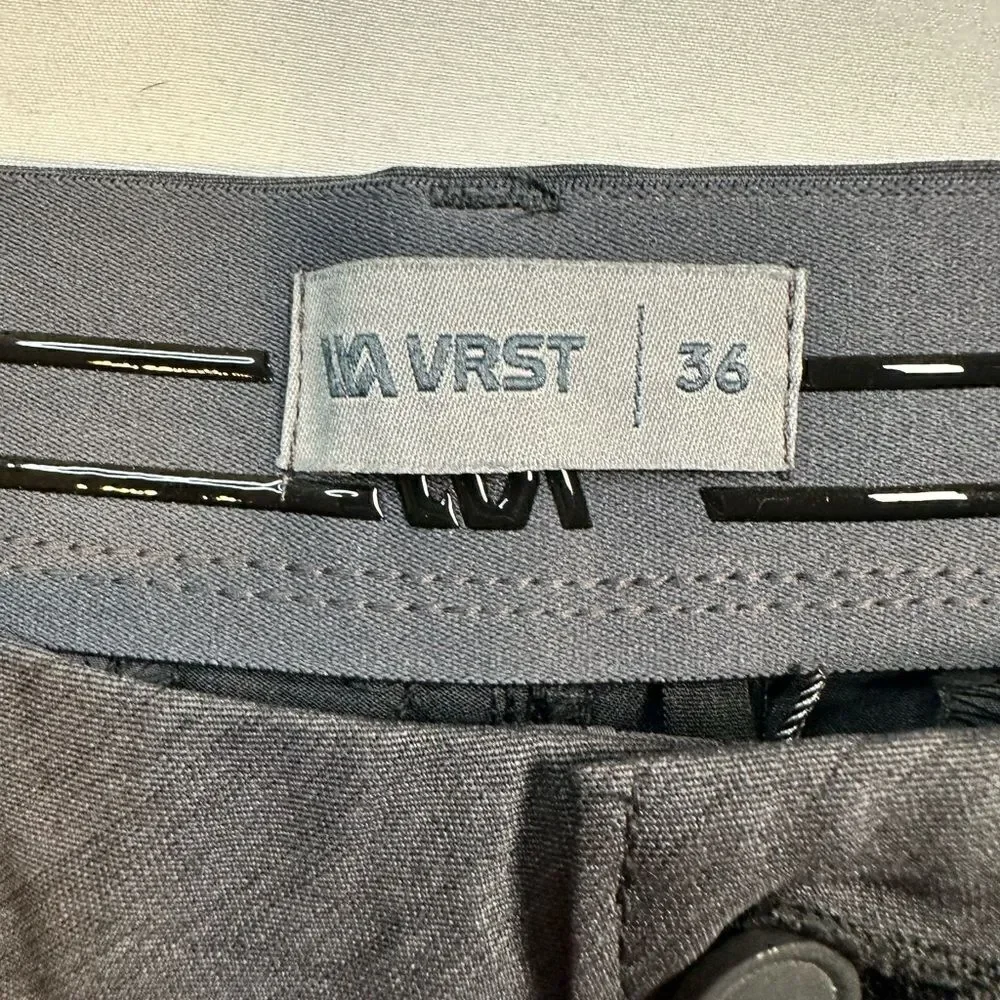 NWT VRST Men’s Core 9” Golf Short - Charcoal - Size 36